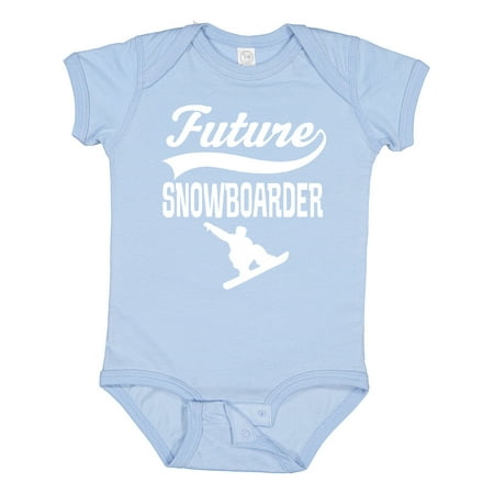 

Inktastic Future Snowboarder Boys Snowboarding Gift Baby Boy Bodysuit