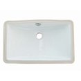 thumbnail image 1 of Lavabo de Baño Elements of Design LB18127 Bajo Encimera Blanco, 1 of 6