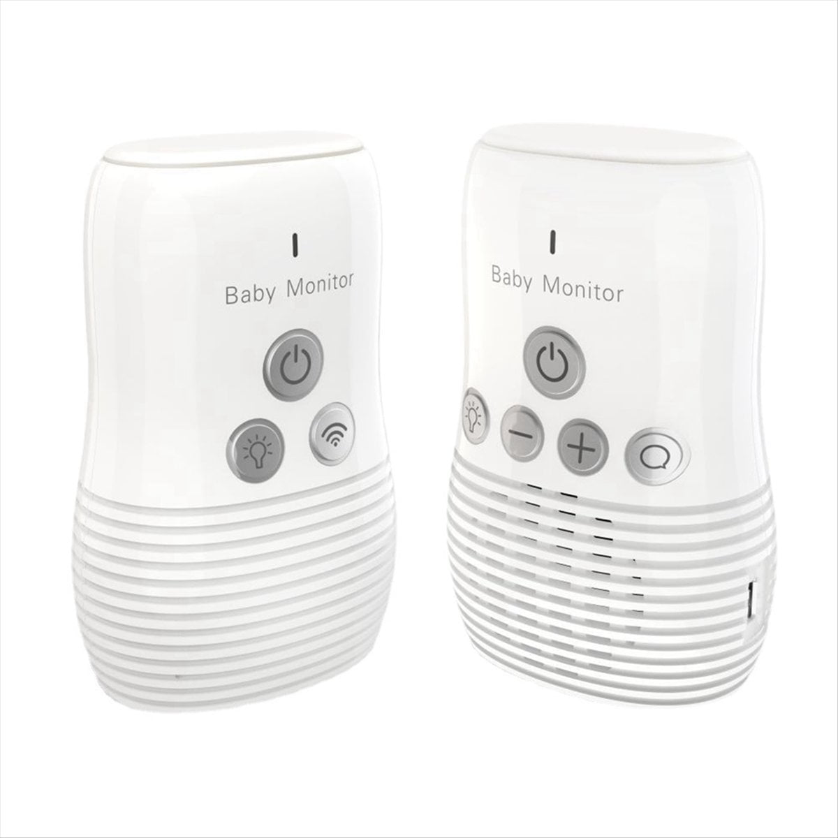 Baby Audio Monitor 2-Way Talk Baby Intercom Wireless Night Light Home Child Device 2.4GHz US-Plug