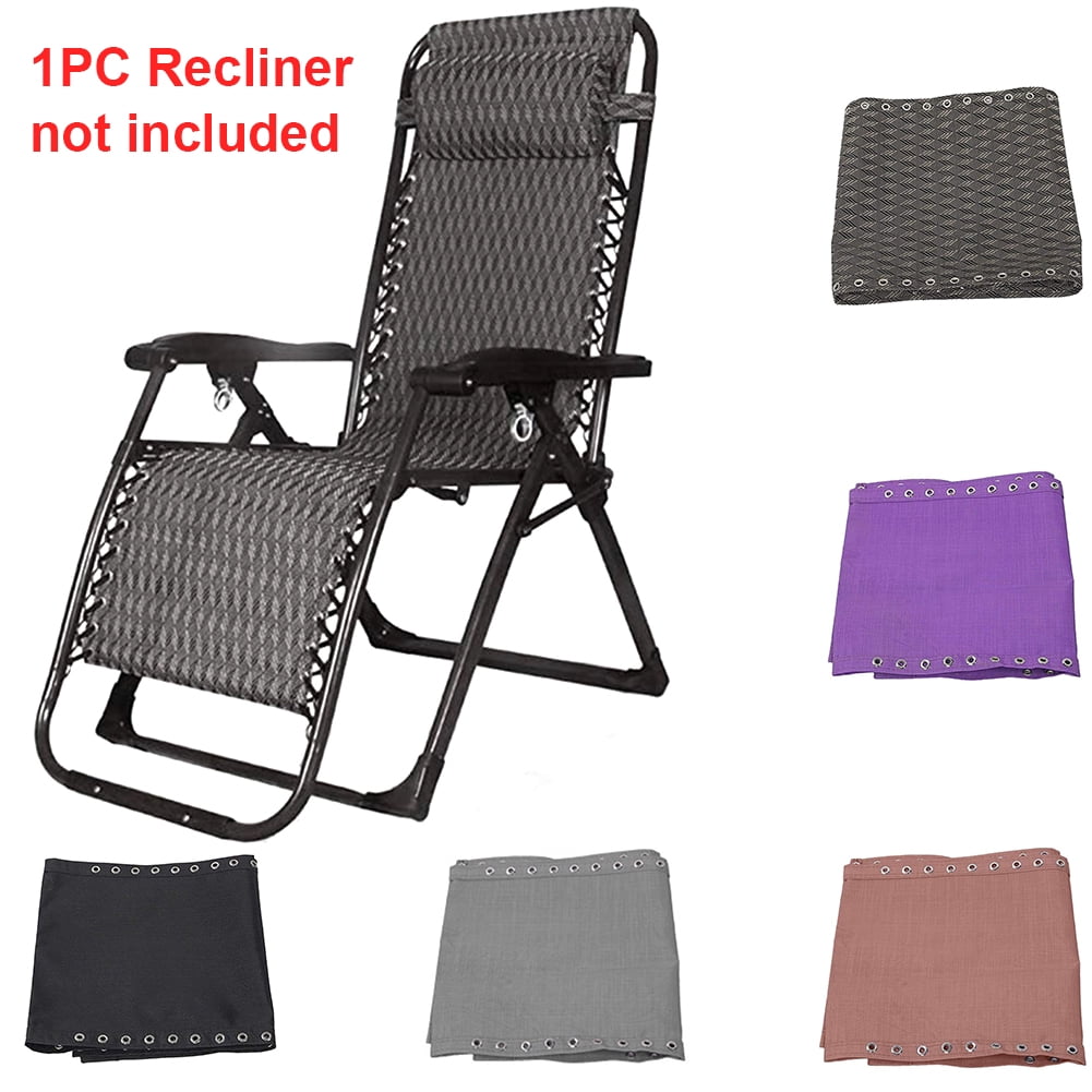 160x43cm Recliner Replacement Mesh Cloth Rhombus for Garden Patio Sling Chairs