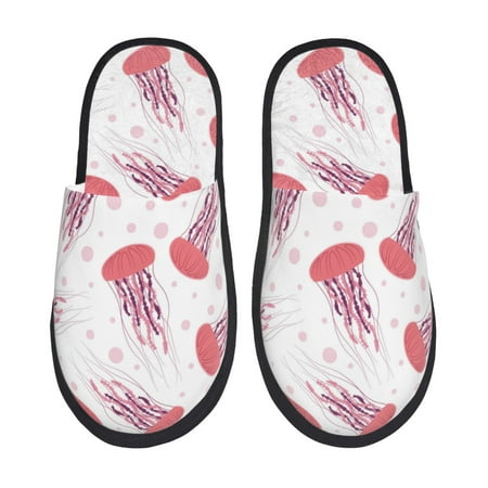 

Slippers for Women/Men - Jellyfish Bubble Soft Plush Warm Slip-on Slippers House Slippers Indoor House Shoes