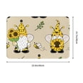 thumbnail image 3 of Goofa 16"x24" Inches Gnomes Bees And Sunflowers Doormats for Outdoor Entrance - Non-Slip Welcome Mat, Heavy Duty Door Mats Outdoor, Spring Doormat, 3 of 9