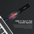 thumbnail image 3 of 120G External SSD TOPESEL USB-C 3.1Mini Portable SSD Solid State Drive, 3 of 7