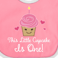 thumbnail image 4 of Inktastic 1st Birthday Cupcake Girls Cute Girls Baby Bib, 4 of 4
