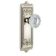 thumbnail image 3 of Grandeur Winver_Psg_234 Windsor Solid Brass Rose Passage Door Knob Set - Brass, 3 of 7