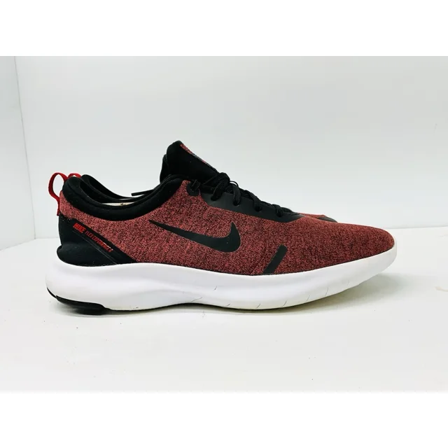 Ni - ke Ni - ke Flex Experience 8 Mens Size 12 Red Black Lace Up Running Shoes AJ5900-001 3