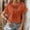 Red, variant on ECZHAW Womens Summer Tops Ruffle Sleeve 2025 Trendy Lace Floral Crew Neck Ribbed T Shirts Dressy Casual Blouses