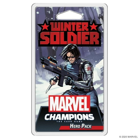 Fantasy Flight Games Marvel Champions The Card Game Winter Soldier Hero Pack - Cooperative Strategy Game for Kids & Adults, Ages 14 , 1-4 Players, 45-90 Min Playtime, Made