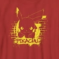 thumbnail image 2 of Boy's Pokemon Pikachu Mural  Graphic Tee Red Small, 2 of 4
