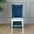thumbnail image 5 of BalsaCircle Navy Blue Soft Velvet Chiavari Dining Chair Back Slipcover Wedding Party Events Home Decorations Supplies, 5 of 8