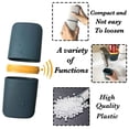 thumbnail image 3 of 2pcs Travel Toothbrushes Case Toothpaste Storage Box Cup, Toothbrushes Travel Case for Trips And Daily Business Home Camping School Supplies, 3 of 6
