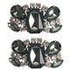 thumbnail image 3 of 2x Decoraciones  Brillo Imitación - Paquete de 2 - s Nupciales Joyas para Mujeres Pisos Colco Parche de zapato de novia DIY, 3 of 8