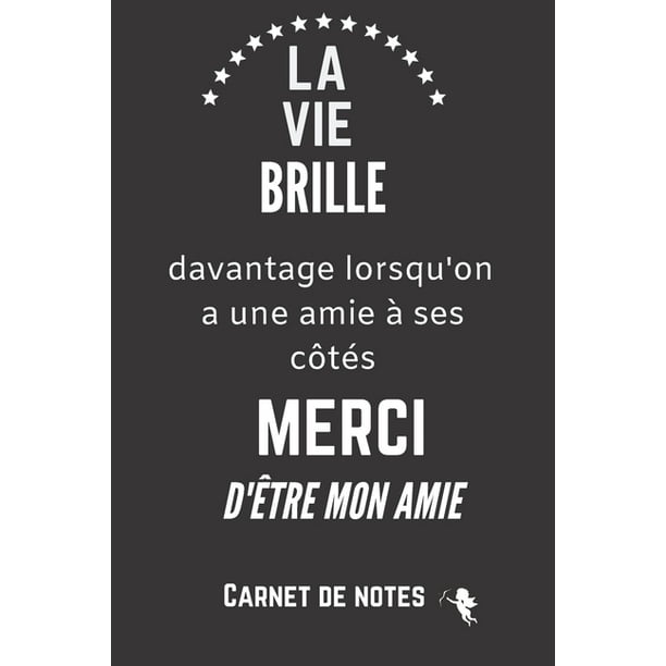 Merci D I Tre Mon Amie Excellente Idi E De Cadeau Anniversaire Noi L Ci Li Bration Ri Conciliation Assez Originale Pour Femme Citation Positive Di Marquez Vous Avec Bienveillance Et Humour Walmart Com Walmart Com