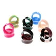thumbnail image 4 of 7 Pairs Mixed Color Silic Ear Tunnel Gauge Expander 18MM, 4 of 6