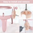 thumbnail image 2 of Knitting Machine Adapter Quick Knitting Crank Handle Adapter Power Screwdriver with ¼” Hex Steel Bit Fit Sentro Knitting Machine 22/40/48 for Beginners and Knitters, 2 of 8