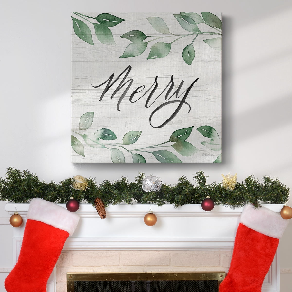 Merry- Gallery Wrapped Canvas