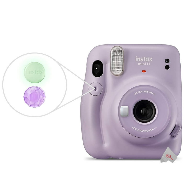 Midwest Photo Fujifilm instax Mini 11 Instant Film Camera Bundle - Lilac  Purple