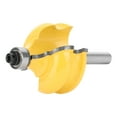 thumbnail image 2 of Broca enrutadora de vástago, vástago de 8 mm, moldura arquitectónica, fresa para carpintería, broca enrutadora, eficiencia óptima, 2 of 9