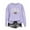 A25 Purple, variant on Xdegoge Football Sweatshirts for Women Game Day Letter Print Long Sleeve Casual Tops Crewneck Oversized Trendy Sweatshirt Loose Fit Lightweight Fall Fashion Clothes 2025, Army Green S
