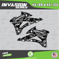 thumbnail image 3 of Kalair GFX Graphics Kit for Kawasaki KX85 (2014-2021) Invasion Series, 3 of 5