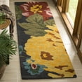thumbnail image 2 of SAFAVIEH Jardin JAR323A Handmade Black / Multi Rug, 2 of 7