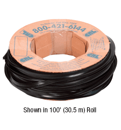 100/' Roll CRL 1//2/" Roll-In EPDM Gasket for Sidelite Rails