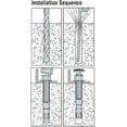 thumbnail image 3 of 1PC Simpson Strong-Tie Strong-Bolt 2 Wedge Anchor, 3 of 5
