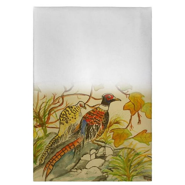 Betsy Drake GT700 Pheasant Guest Towel - 20 x 20 in.