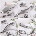 thumbnail image 2 of mmirethe 2pcs Stylish Hair Barrettes Versatile Styling Made With Alloy Easy To Wear Strong And Durable Silver, 2 of 6