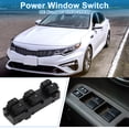 thumbnail image 2 of Interruptor de ventana eléctrica Unique Bargains No.935702T530 para el lado del conductor delantero izquierdo del Kia Optima 2014-2015 en negro, 2 of 7