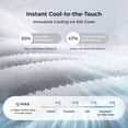 thumbnail image 4 of Sweetnight CoolNest 16 Inch Queen Size Mattress, Queen Mattresses with DuoSense Pillow Top & Dynamic Coil for Feels up to 8° Cooler, Medium Memory Foam Mattress Pressure Relief CertiPUR-US Certified, 4 of 13