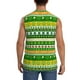 thumbnail image 4 of Fotbe St. Patrick's day in green colors Men's Camiseta sin Mangas Estampada para Hombres, Playera Casual para Gimnasio, Entrenamiento, Playa-Medium, 4 of 7
