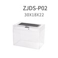 thumbnail image 1 of BeesClover Reptile Feeding Box Transparent Acrylic Reptile Terrarium Enclosure for Small Reptiles Invertebrates Lizard Turtle Mantis 360° Panoramic View Reptile Cage, 1 of 7