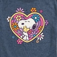 thumbnail image 3 of Peanuts - Hug Heart Flower - Men's Short Sleeve Graphic T-Shirt, 3 of 6