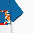 thumbnail image 3 of PatPat Family Matching Floral Panel T-Shirt and Ruched Drawstring Side Bodycon Strap Dress Sets, 3 of 4
