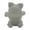 Grey, variant on Ruanlalo Silicone Tea Infuser Cat Shaped Strainer Loose Leaf Tea Brewer Cute Cartoon Tea Filter for Home Office