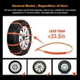 thumbnail image 5 of Winter Car Snow Chains – Universal Anti-Skid Tire Chain for Car & Motorcycle | Emergency Tyre Grip Accessory, 5 of 9