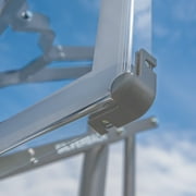 Silverback SBX 54 In-Ground Basketball Hoop with Adjustable-Height Backboard