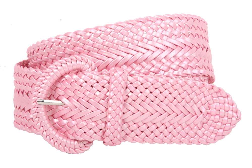 Soft Metallic Woven Braided Round Belt 