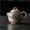 B, variant on Household Tea Maker Kettle With Strainer Tea Craft Gifts Wood-fired Porcelain Teapot Japanese Ink Dragon Pot