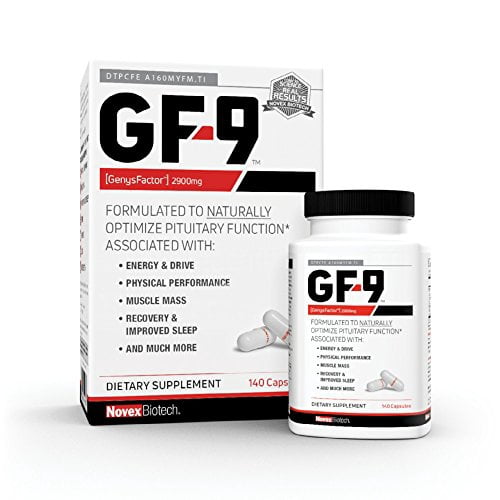 GF-9-140 Count - HGH Boosting Supplements for Men - Human Growth Hormone Booster for Men - HGH Booster for Men - Boost Critical Peptide That Supports
