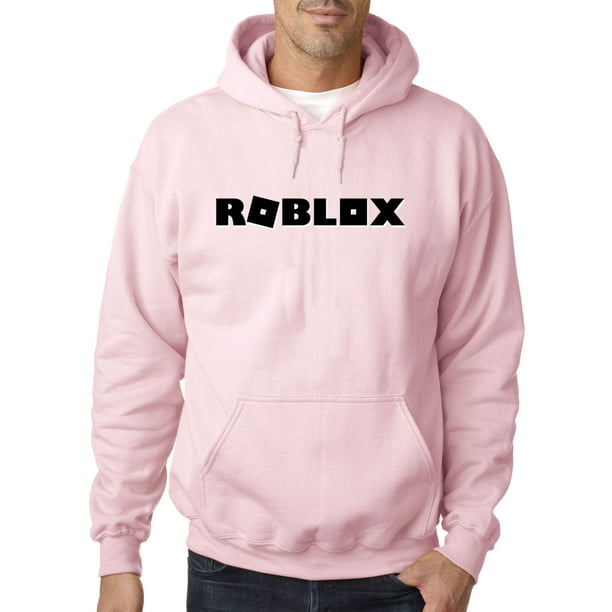 New Way 1168 Adult Hoodie Roblox Block Logo Game Accent