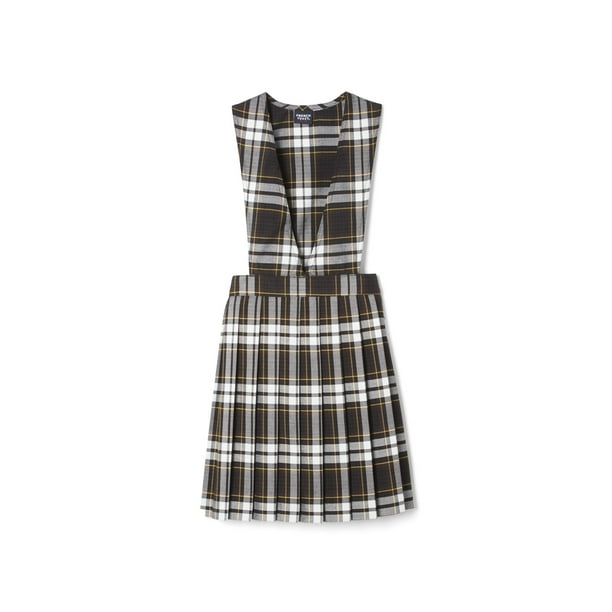 FRENCH TOAST French Toast Girls 414 School Uniform Plaid VNeck