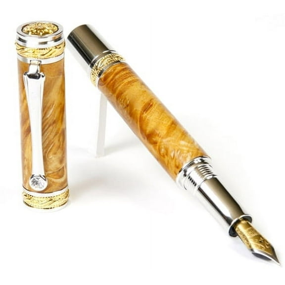 Majestic Fountain Pen - Yellow Box Elder