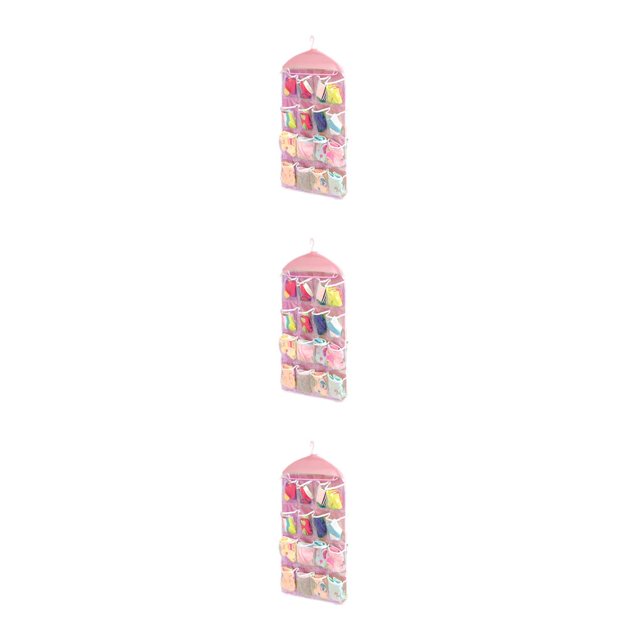 Yuarrent Bolsa colgante transparente con 16 bolsillos, calcetines, sujetador, ropa interior, colgador, organizador de almacenamiento, bolsa de Type4 NO4 Yuarrent CBP007283