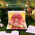 thumbnail image 5 of 3D Calendar 2026 with LED and Switch, Christmas Tree Time Piece Calendar Tear-Away Paper Art Notepad Creative 3D Memo Artsy Pad Calendars for Record Planner Bookmark Gift Decorative Decor (No battery, 5 of 16