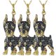 thumbnail image 2 of Collar DogNeck12 3Pzas Doberman Negro Metal Cadena y Dije High Monaco, 2 of 5