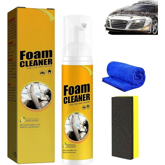 Multi-Purpose Foam Cleaner, Rayhong Foam Cleaner, All Around Master Foam Cleaner,Homebbc Foam Cleaner, Upholstery Cleaner for Car Seats, Interior Car Cleaner