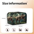 thumbnail image 5 of Fotbe Green Forest Dinosaur for Two Slice Toaster Cover, Fingerprint Protector, Super Soft Appliance Cover And Dust Cover,Bread Dust Cover & Fingerprint Protection, 5 of 7