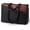 Black-brown, variant on LOVEVOOK Lunch Tote Bag for Women, 3 in 1 Work Bag with Leakproof Cooler Compartment, Laptop Bag with Large Cup Holder for Office, College, Casual, Beige-black-brown